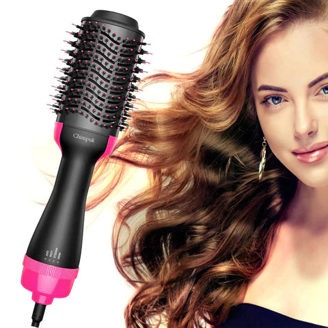 AirGlam - Brosse sèche cheveux* 4 en 1